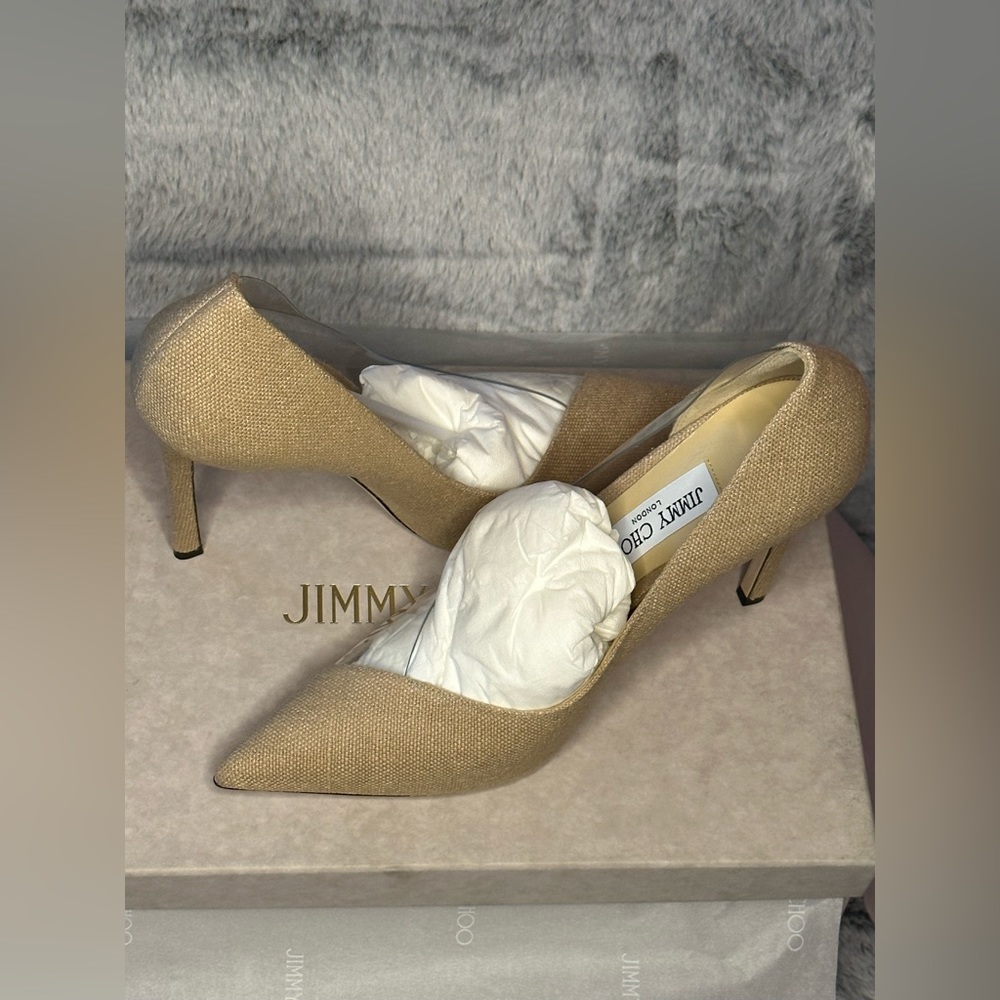 ✨Host Pick✨Jimmy Choo Cass 110 Pumps- Sz. 38.5 (8.5) - Picture 13 of 16